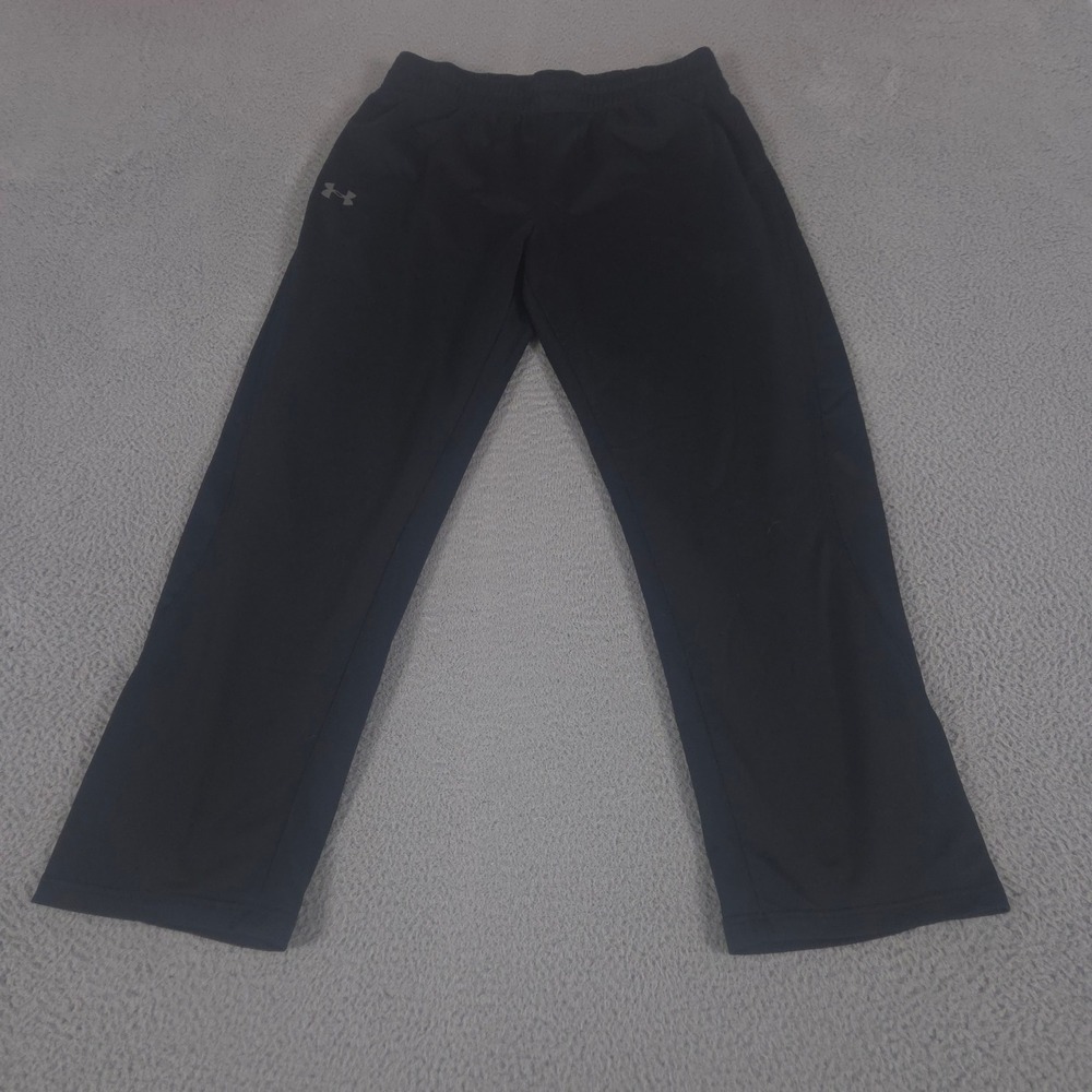 Under Armour Sweatpants Mens XL Black Straight Leg Relentless Warm-Up Pants 2015